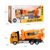 Kids Toy Large Simulation Pull Back Alloy Cement Excavator Construction Truck Fire Engine Model