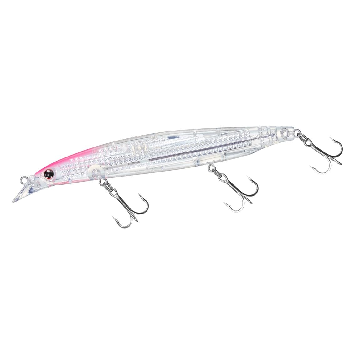 

Daiwa Seabass Lure Shoreline Shiner Z Vertis R Laser Impact 125F LI Pink Head Laser