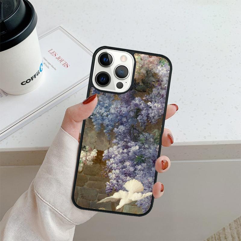 Claude Monet Art Painting Phone Case For iPhone 17 Air 16 pro max 15 14 plus 12 13 Shell Cover coque