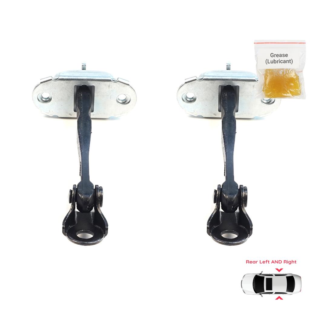 EDP1684-1 2 Pieces Rear Door Hinge Brake Stop Check Assy Limiter Strap for Mitsubishi Outlander MK3 GG GF ASX MK1 GA Delica D:5 RVR MK3 GA 5732A157