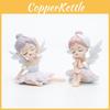 Charming Blind Box Pvc Ballet Angel Model For Desk Or Cake Decoration