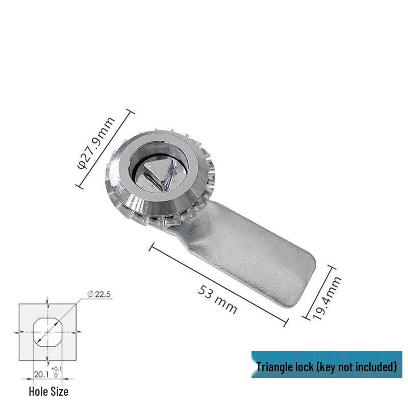 Keweidun Waterproof Cylindrical Industrial Lock Cylinder