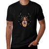 Spider Booty Tattoo Flash TShirt Sweat Resistant Workout Tee Shirt