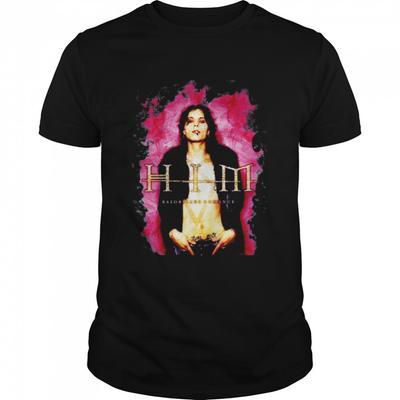 HIM band Him Retro Rock Band S-4XL Voor fans Katoen CG328 Unisex T-shirt
