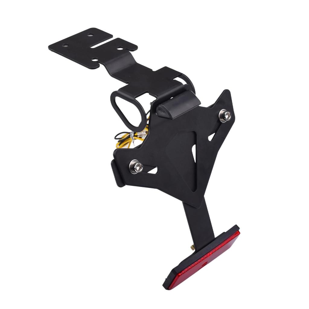 AUSHOOL Motorcycle Fender Eliminator Compatible with Motorcycle License Plate Applicable to Yamaha Kit, Brackets, YZF-R6 2017+