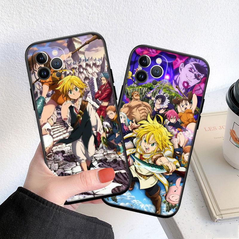 BF91 S-Seven D-Deadly Sin Soft Shell Phone Case for iPhone SE X XS XR 11 16E 17 Pro Max Air 8 7 6 6s Plus