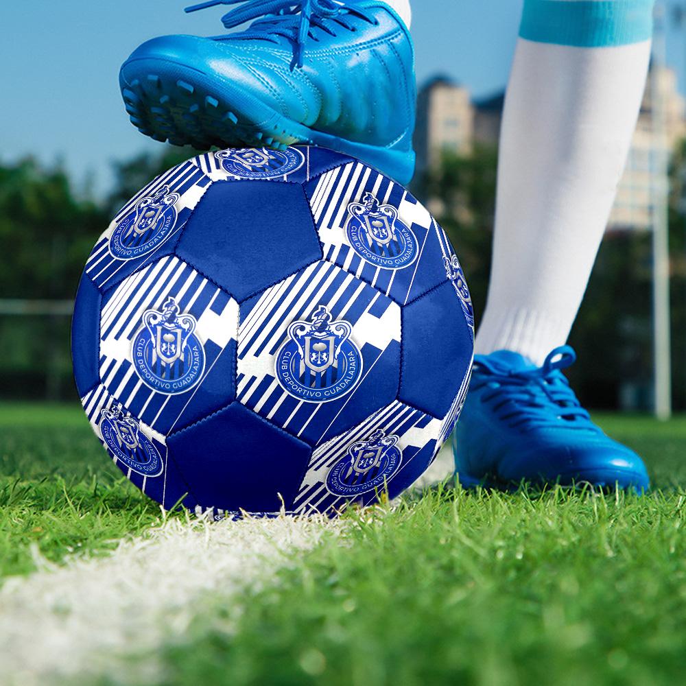 Chivas Fondo De Pantalla Indoor Soccer Ball Colorful All Ages Size 5 Machine Stitched PVC Competition Ready Durable High-Bounce