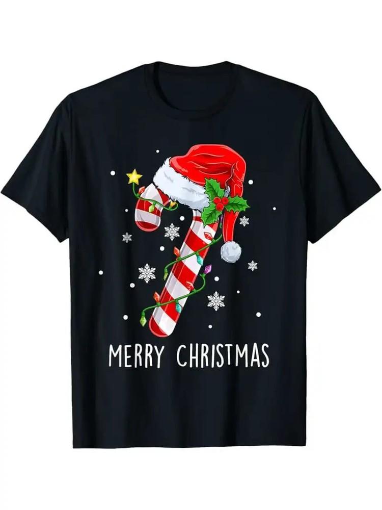 

Funny Christmas T-Shirt with Santa S Naughty List Graphic 2XL