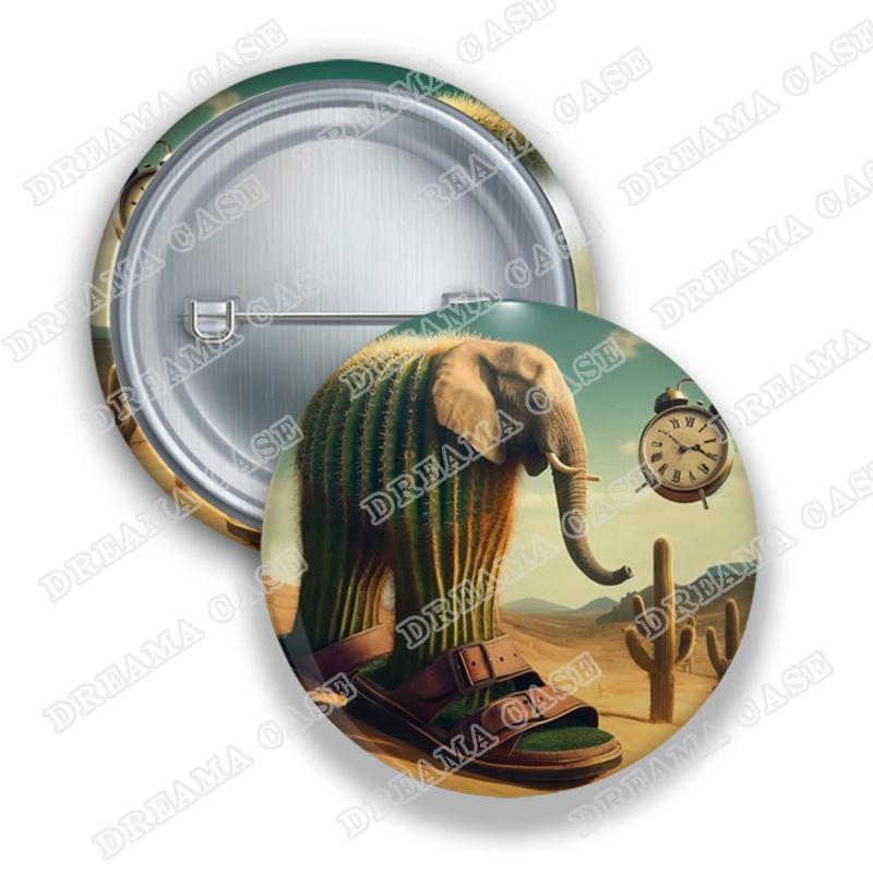 

Горячие итальянские значки Brainrot Ai Animals Meme для аксессуаров Tralalero Tralala Tung Sahur Button Brooch Pins Fans Friends Gifts