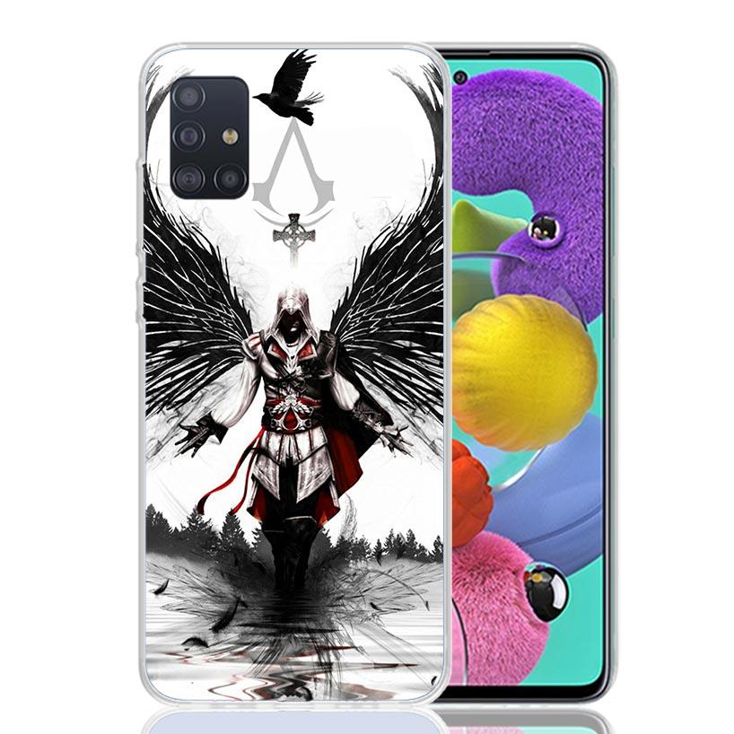 A-Assassins Game Creed Phone Case for Samsung Galaxy A52 A51 A50S A12 A22 A32 A72 A10S A30S A31 A71 Note 20 Ultra 10 Plus S10 Ga