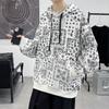 Single Road Herren Übergroße Pullover Männer Chinesischen Stil Böhmischen Streetwear Sweatshirt Männlichen 100% Baumwolle Hip Hop Schwarz Hoodie Männer