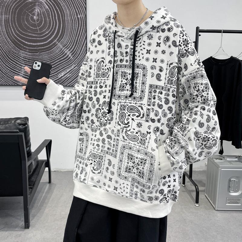 Single Road Herren Übergroße Pullover Männer Chinesischen Stil Böhmischen Streetwear Sweatshirt Männlichen 100% Baumwolle Hip Hop Schwarz Hoodie Männer
