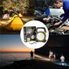 Outdoor LED Portable Lantern Tent Light COB Work Lamp Solar Emergency Spotlight Rechargeable Floodlight for Hiking Camping Light
