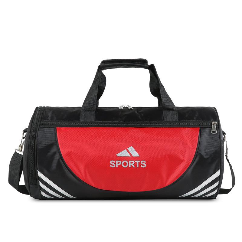Water-Repellent Sports Fitness Bag with Wet/Dry Separation, Large Capacity, Lightweight, Handheld & Crossbody Travel/Yoga Bag