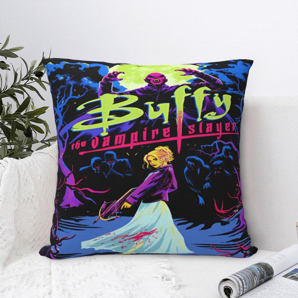 Buffy The Vampire Slayer Printed Pillowcases Cushion Cover Pillow Covers New Style Home Decoration Square Multiple Sizes