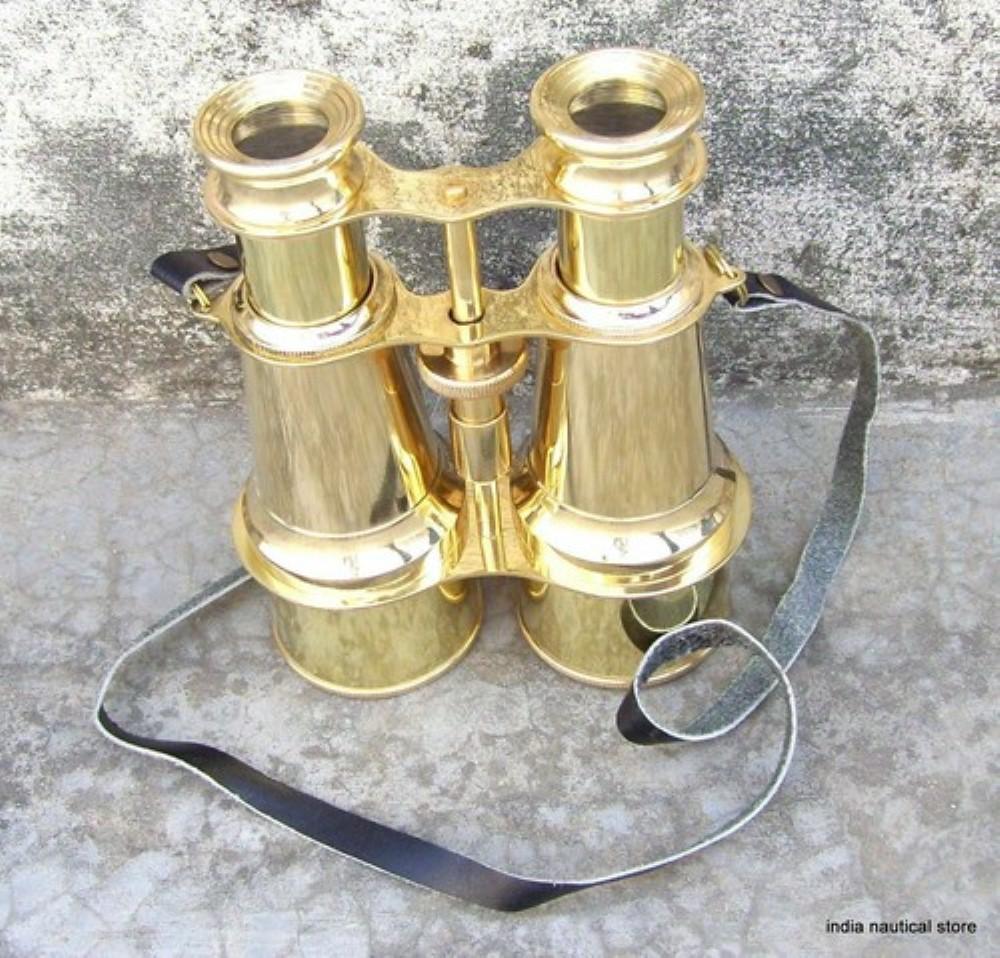 Antique Brass Binocular Maritime Vintage Gift Nautical Monocular Telescope Gifts
