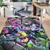 Alien Adventure Space Carpet For Playroom Bedroom Living Room Sofa Home Decorkids Game Area Rug Nonslip Floor Mat