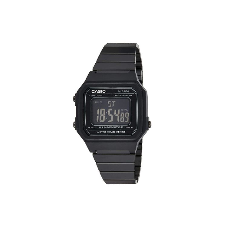 

Casio Youth Series Silicone Square Fashion Trend Classic Simple Retro Waterproof Quartz Movement Resin Strap Watch Men watches White B650WB-1B Black Dial