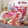 Gravity Falls Cartoon 2D Flat Pattern Flannel Blanket High Quality All Seasons Warmth and Comfort Perfect for Christmas Gifts.P260914583