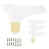 4Pcs 8/10/13/15/17CM Metal Sofa Feet Heavy Duty Couch Dresser Chair Cabinet Bed Riser Furniture Leg Support Feet Replacement