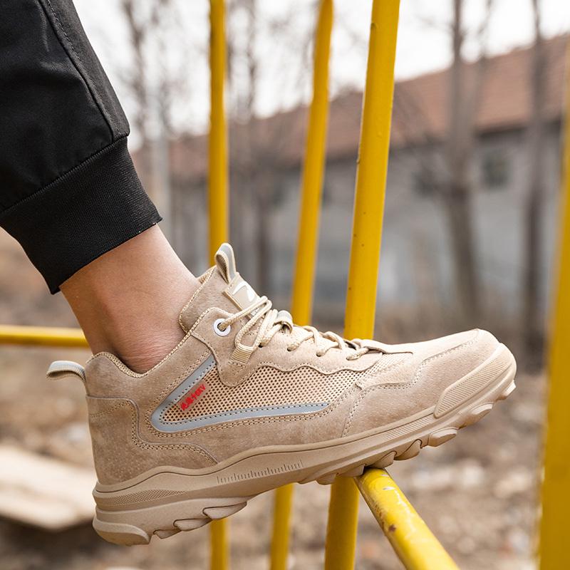 Новая мужская защитная обувь с защитой от ударов и проколов Защитная обувь с высоким — фото 13