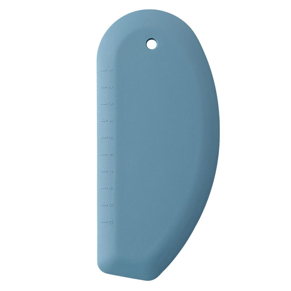 

1Pcs Silicone Scraper Cake Cream Scraper Flour Dough Cutting Knife Intestine Powder Scraper Kitchen DIY Tools Baking Tools синій