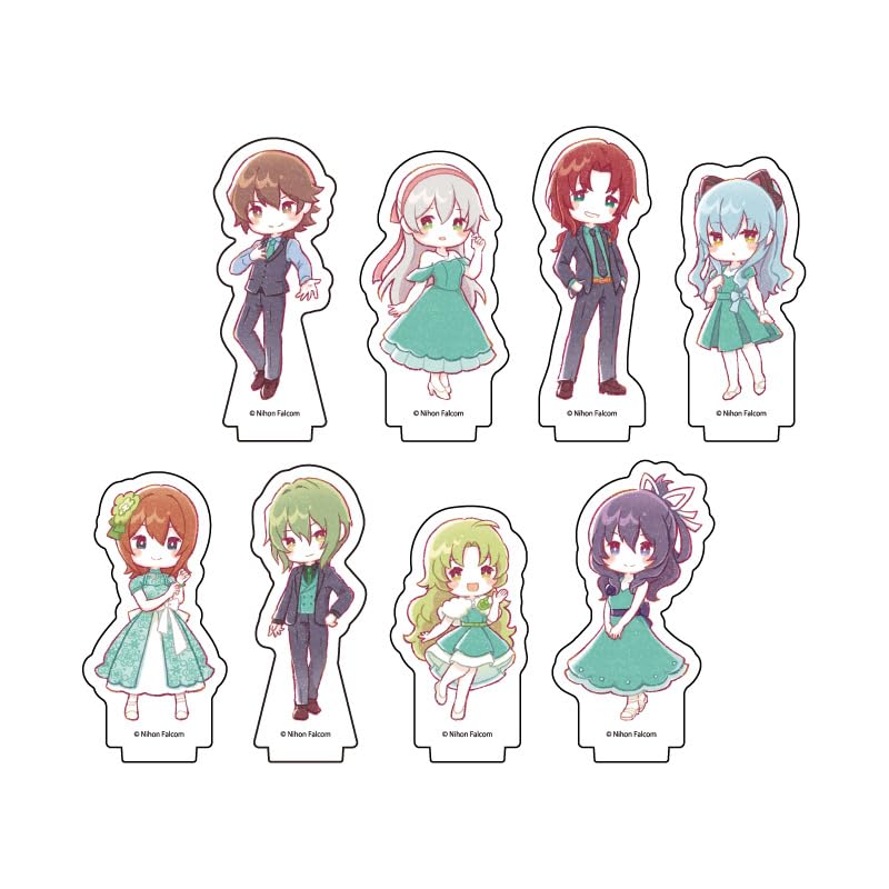 

Kiseki Series 02 Art Acrylic Petit Stand Box of 8 [Graph Illustration]
