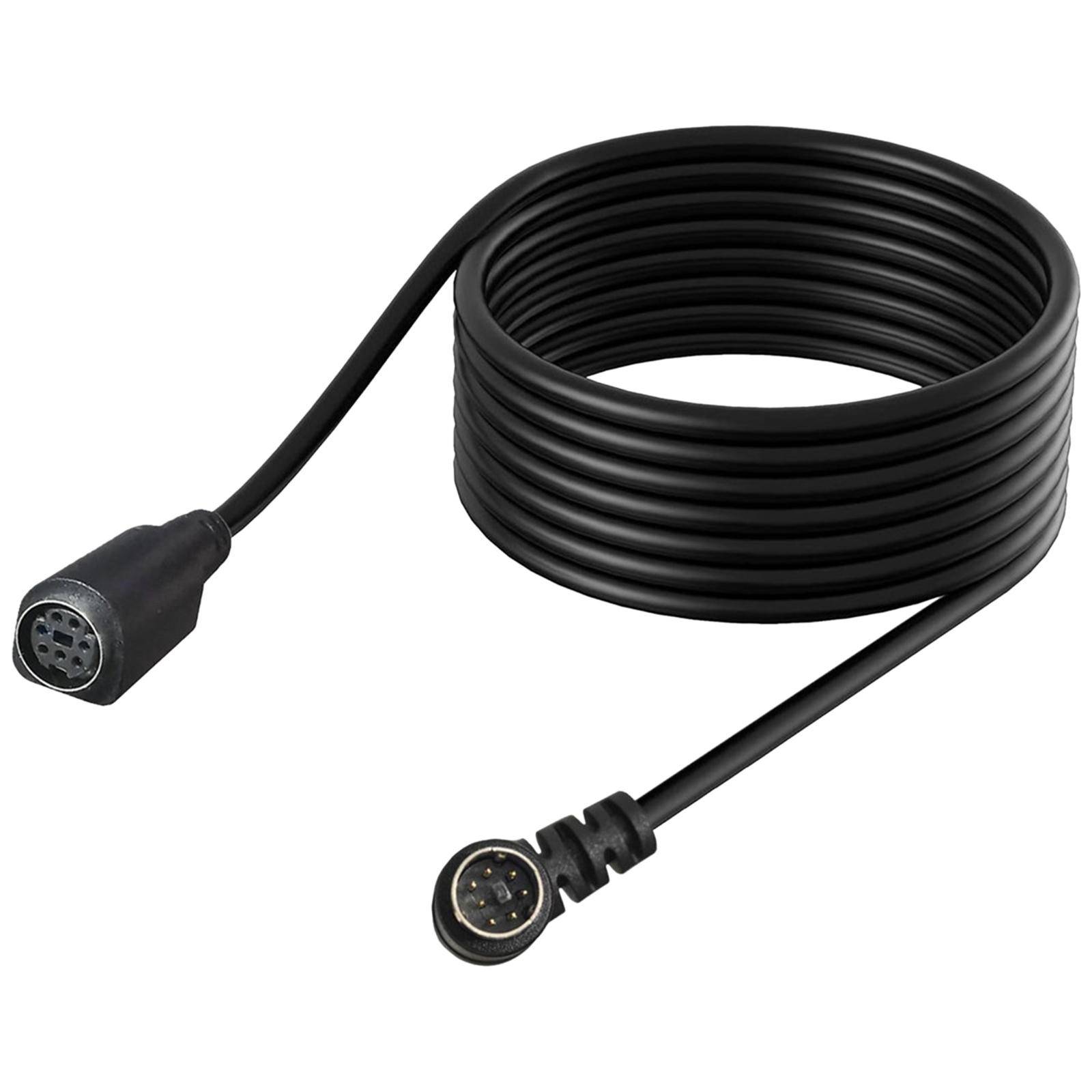 

Mini DIN 7 Pin Cable 3 Meter Male to Female Right Angle Connector Copper Core Extension Cord As Shown A