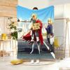 Dark Fantasy  Anime F-Fatestrange Fakes Throw Lightweight 240G Flannel Blanket Soft Skin-Friendly For Summer Cooling