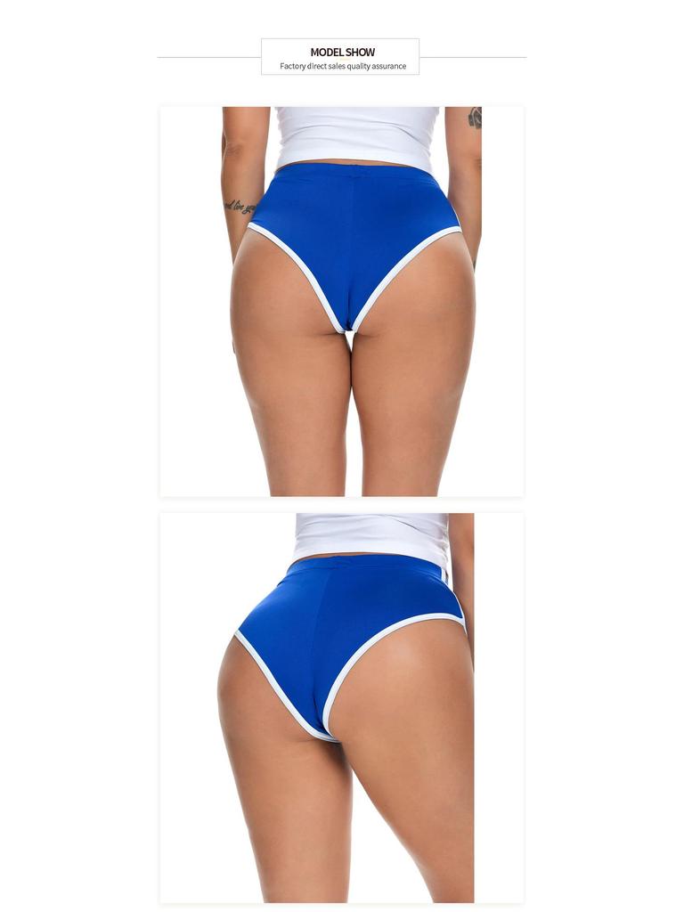 060# New Summer Women's European American Fashion Sexy Elastic Running Shorts Yoga Pants