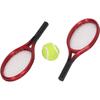 Doll Tennis Racket 1/12 Scale Home Decor Perfect Details Miniature Tennis Racket with Storage Bag for Kids