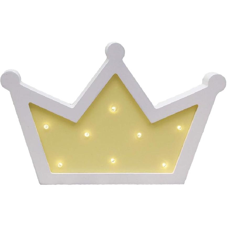 SICHOWEL Queen Princess Kings Shaped Sign-Lighted,Crown Decor for Birthday Wedding Party, Christmas, Kids Room, Living Room Decor (1, Pink) (1)