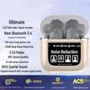 2026 New Model Smart Bluetooth Earbuds: Touchscreen, Active Noise Cancelling, Heavy Bass, In-Ear, Touch Control, Sports-Friendly.