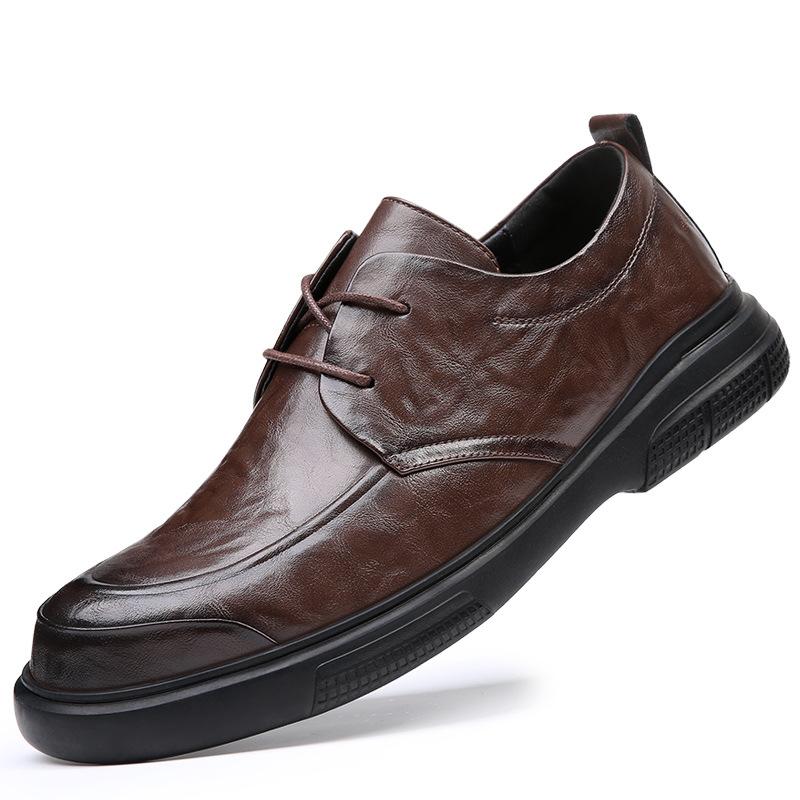 

Мужские удобные повседневные туфли из натуральной кожи, высококачественные мокасины для вождения, мужские роскошные брендовые туфли на плоской подошве, лодочные туфли 10