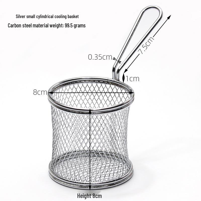 Kreativní talíř na ovoce a košík na hranolky ve tvaru lodičky, chladicí mřížka