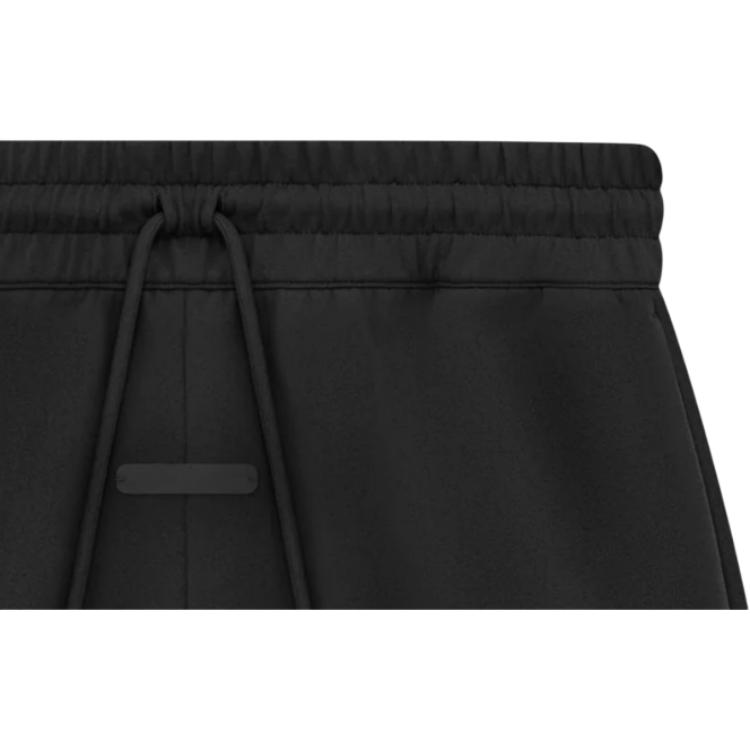 Adidas X Fear of God Athletics Suede Fleece Shorts Black Unisex Bottoms IS5302