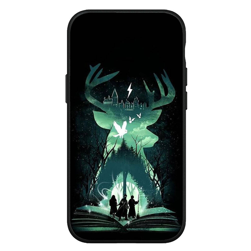 for iPhone 17 16 15 Xiaomi Poco F7 F8 X7 X6 C85 C75 C71 M8 Redmi Note 14 13 12 11 Pro Max 14C 13C A3 A4 Phone Case Wand Art Ring Harries Potters Cover