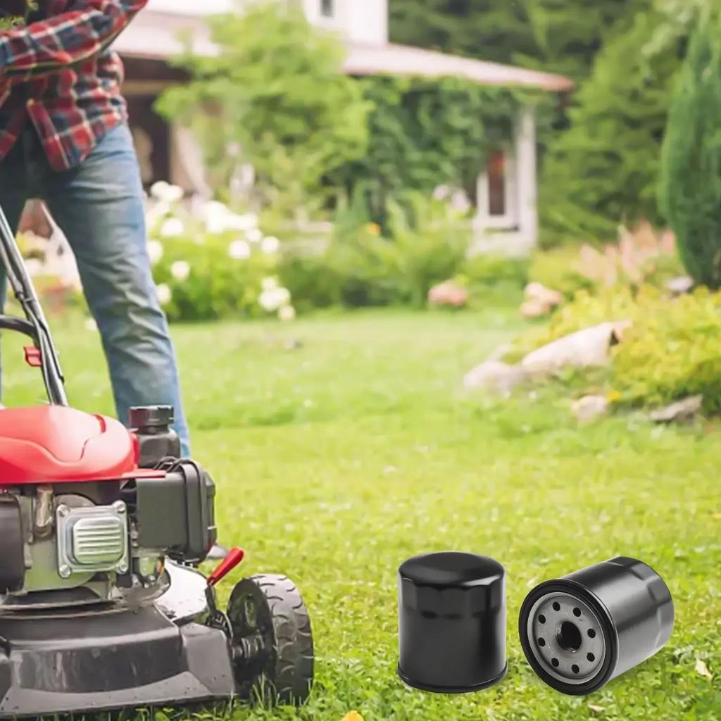 Set med 2 1367848 Oljefilter för V-twinmotor Designade för TimeCutter För Zero Turn-gräsklippare Kompatibla med 74629 och 74710