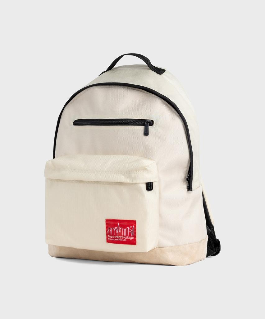 Manhattan Portage 1211 Big Apple Backpack L Ivory Suede