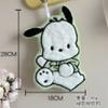 Coral fleece children's square towel KT cat hand towel cartoon cute hand towel hanging double layer thickened water absorption soft