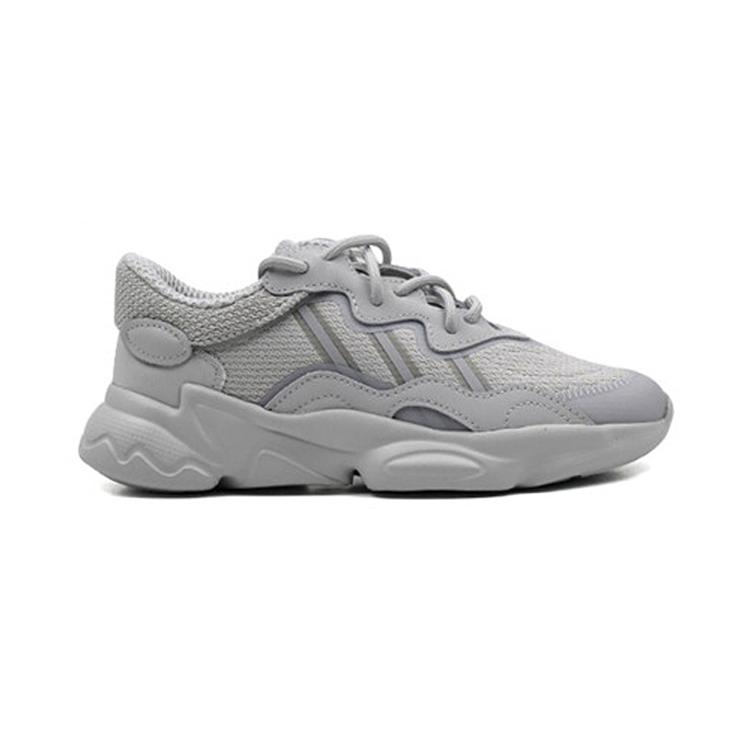 adidas Originals Ozweego Cushioning, Wear Resistant Low Top Kids Lifestyle Shoes Gray Children Aged 3 7 Years Old GX1645