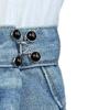 2pcs-Adjustable Waist Buckle Extender No Sewing Pant Clips Waist Tightener Button for Jeans Skirts Sleeves Fit Button Pins Tool
