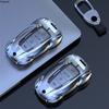 Metall Auto Fernbedienung Schlüsselhülle Etui Halter Schale Kette Schlüsselanhänger Für Geely Coolray Binray Preface Okavango Monjaro New Emgrand Altas 2024