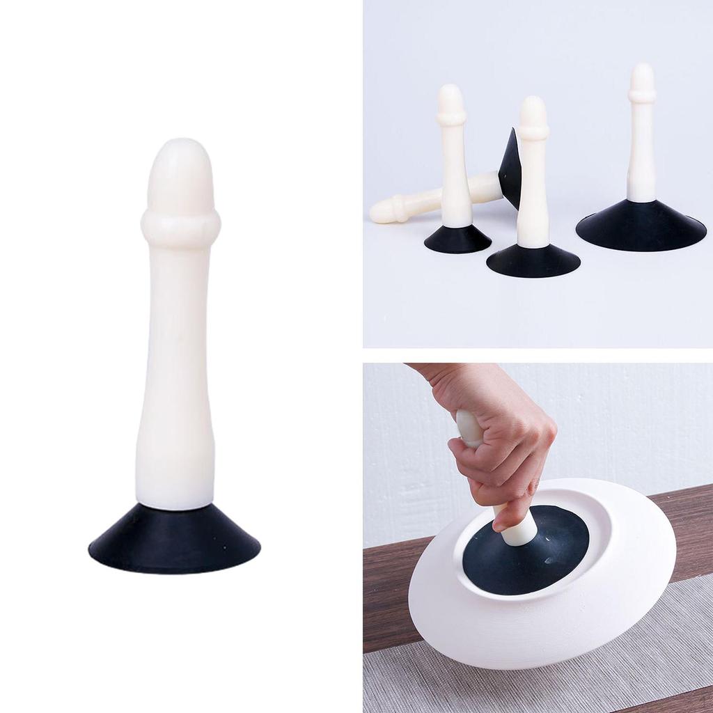 Clay Dip Glazing Tool Ceramic Art Sucker Crafts for Beginners Sculpture Tools Parts Plate Expert