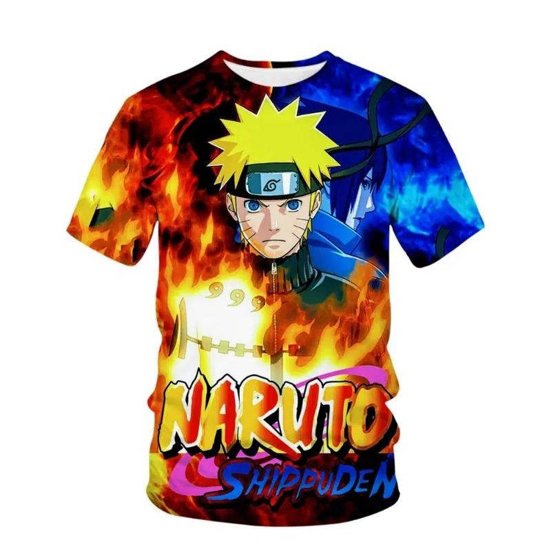 

Летние бестселлеры 2026 года, специальное издание, повседневные футболки Naruto для мужчин и женщин - Быстросохнущие и дышащие, унисекс XXS