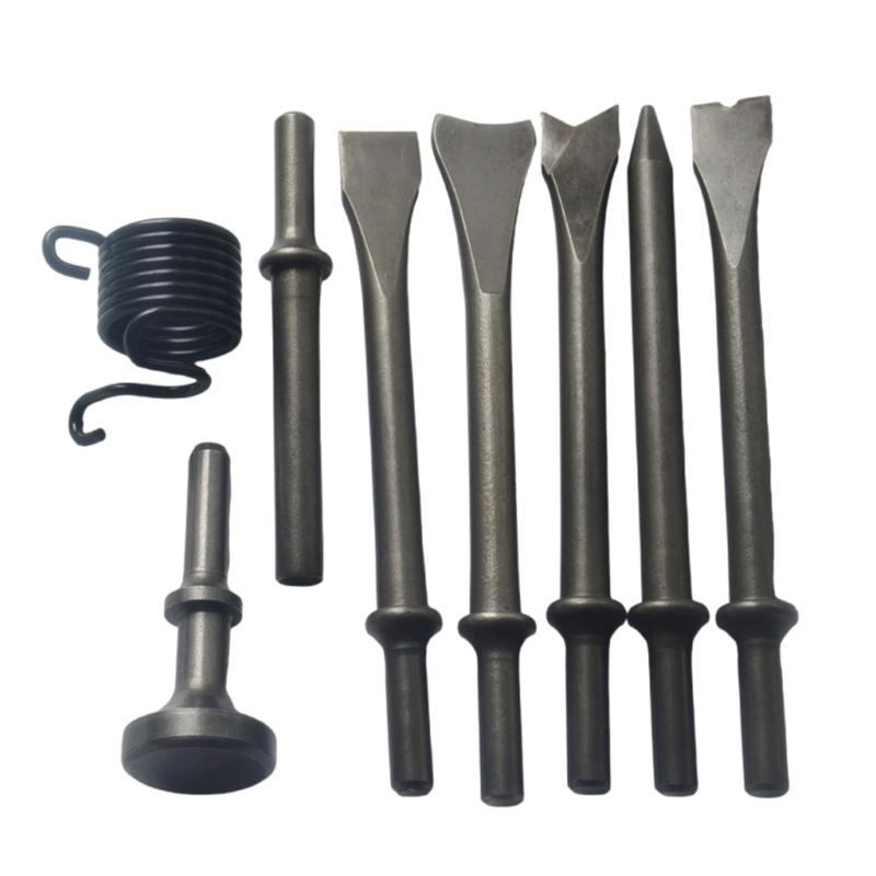 Air Hammer Bits Set Pneumatic Hammer Chisel Bits Air Chisel Bits Air Hammer Punch Chipping Bits Set Air Hammer Repair