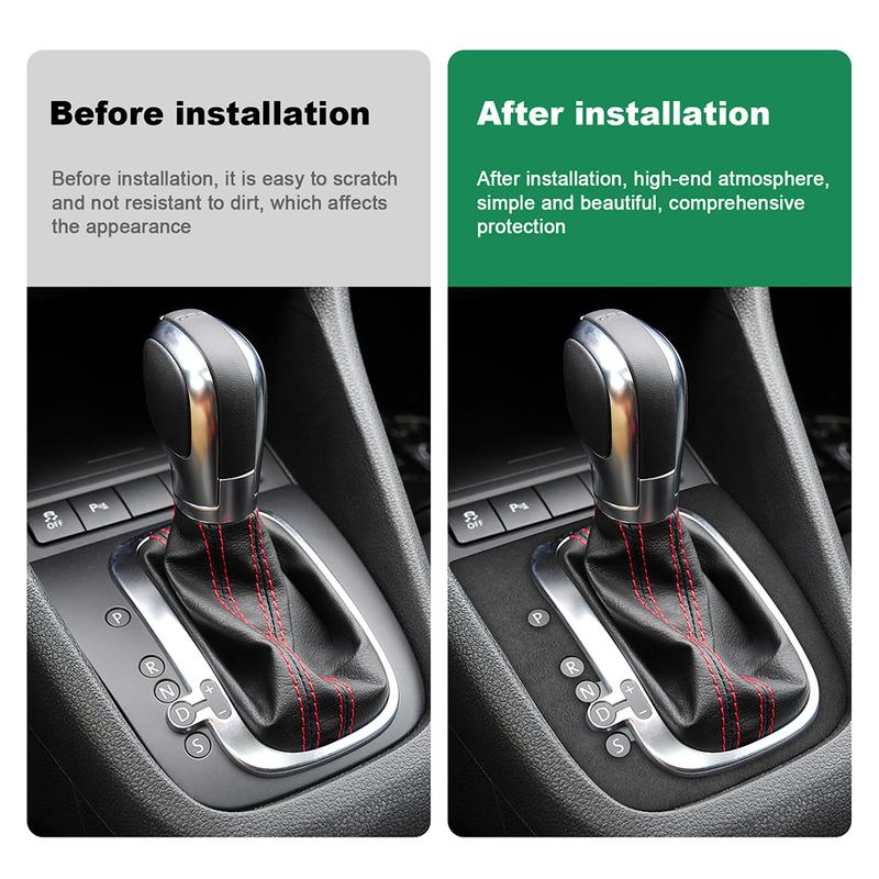 Italy Super Suede Car Gear Shift Panel Cover LHD RHD Sticker for Volkswagen VW Golf 6 GTI R MK6 2008-2013 Trim Auto Accessories