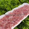 Natural Red Strawberry Crystal Crushed Stone Aromatherapy and Home Décor for Kids Treasure Hunting