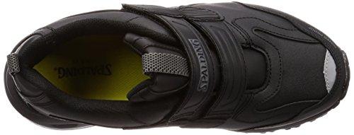 Spalding Men's Waterproof Lightweight Walking Shoes, 6E, JIN 3330, Black, Size 28cm, G