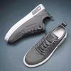 Canvas Shoes Men Sneakers Casual Breathable Walking Flats Lace -Up Skateboard Trainers Fashion Lightweight Man Vulacnized Shoes